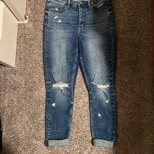 BKE Parker Destructed Ankle Skinny